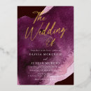 Search for maroon and gold wedding invitations Elegant