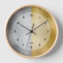 Search for silver gold clocks Modern