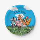 Search for farm animal plates Rooster