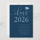 Search for graduation invitations Navy blue