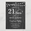 Search for rustic wood birthday invitations Lights