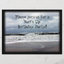 Search for surf board birthday invitations Wave