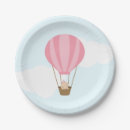Search for hot air balloon plates Girl