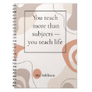 Search for teacher appreciation notebooks Typography