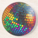 Search for disco ball coasters Groovy