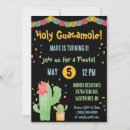 Search for holy guacamole birthday invitations Mexican