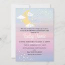 Search for purple moon baby shower invitations Pink