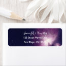 Search for night stars return address labels Galaxy