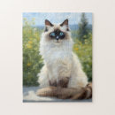 Search for cat painting puzzles Impressionism