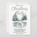 Search for pine christmas invitations Winter wonderland