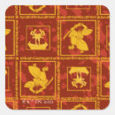 Search for cartoon travel stickers Samurai time travel