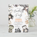 Search for halloween birthday invitations Witch