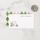 Search for golf note cards Watercolor