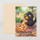 Search for pizza thank you cards Cartoon