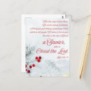 Search for bible verse winter postcards Religious