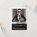 Search for funny welcome cards Retired