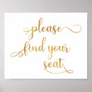 Search for please find your seat signs Calligraphy script