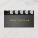 Search for clapperboard business cards Act