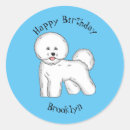 Search for frise stickers Bichon frise dog