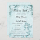 Search for angel baby shower invitations Teddy bear