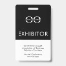 Search for company logo id badges Black and white