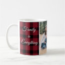 Search for family plaid mugs Red and black plaid