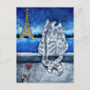 Search for paris and cats postcards Cute
