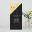 Search for gold foil menus Trendy