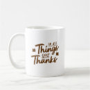 Search for giving thanks mugs Thanksgiving