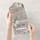 Search for rustic with rsvp wedding invitations Couple