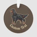 Search for gordon setter christmas tree decorations Pet