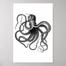 Search for vintage octopus posters Kraken
