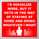 Search for introverted posters Antisocial