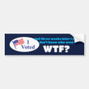 Search for tango bumper stickers Wtf