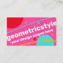 Search for geometric business cards Elegant