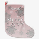 Search for merry and bright christmas stockings Elegant