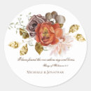 Search for blush floral wedding stickers Botanical garden