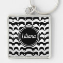 Search for zebra stripes key rings Black and white stripes