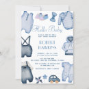 Search for blue baby boy shower invitations Budget
