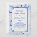 Search for blue marble invitations Unique