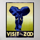 Search for vintage elephant posters Zoo