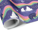 Search for northern lights wrapping paper Stars
