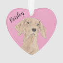 Search for vizsla christmas tree decorations Viszla