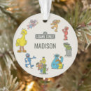 Search for cartoon character christmas tree decorations Sesame street