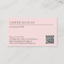 Search for qr code business cards Elegant