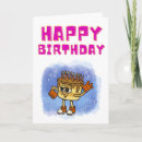 Search for funny cake birthday cards Colourful