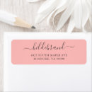 Search for minimalist return address labels Script