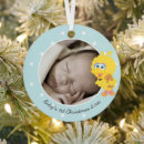 Search for big bird christmas tree decorations Baby