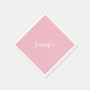 Search for designer napkins Pink