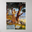 Search for vintage mediterranean travel posters France